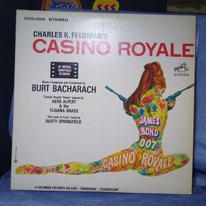 Casino Royale Soundtrack 007 James Bond 1967 Vinyl Record MINTY